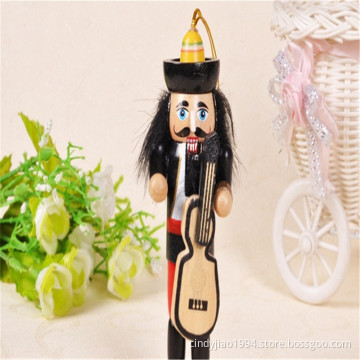 Wooden nutcracker hanging ornament Christmas decorations seasonal gift